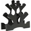 Generico Rastrelliera per manubri, organizer per riporre i, supporto per attrez | Supporto per accessori fitness resistente | di visualizzazione del peso libero a tre livelli, soluzione per l'organiz