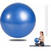 Double.S Palla da pilates, 25 cm, piccola, anti-scoppio, in PVC antiscivolo, morbida, per yoga, ginnastica in gravidanza e allenamento a casa, portata fino a 100 kg