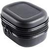 Jazuaiao Custodia per custodia in PU portatile antiurto | Custodia impermeabile per mulinello da pesca, portatile, 15 x 12,5 x 9,5 cm, custodia per attrezzatura da pesca