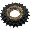 Jazuaiao 3 Velocità Mountain Bike Avvitare Ruote Libero catena di Conversione 18-21-24T Cassette pignoni biciclette Ruote Libero Sostituzione bici Pieghevole Sostituzione