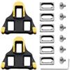 EnixwH 2 Pcs Tacchetti Per Sistema Pedale Piastre, Pedali Della Bicicletta | Autobloccanti, Piastre Pedali Antiscivolo Ciclismo Da Strada, per Ciclismo Indoor Outdoor E Bici Da Strada