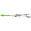 BEAZOOM Canna da pesca Alabama Rig 5 braccia Umbrella Lure con girelle per | Pesca marina ad affondamento rapido, 18 g, esca dura per acqua salata, 22 cm, 1 pezzo