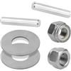 EcoLivzen per Minn per kota Prop Nut Kit con rondelle per motore traina | Adatto per perni di taglio Minn per kota, include dadi e rondelle, struttura in metallo, facile da installare, presa sicura