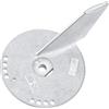 banapoy Trim Tab Anodo in Zinco, 55125 90J00 | Anodo del correttore di assetto per barca, Anodo del correttore di assetto in zinco per fuoribordo, per DF60 DF70, D F70A,