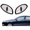 Generic Adesivi per auto, riflettenti, con scritta in lingua inglese Caution Decal | Adesivi per auto con occhio riflettente - Nastro adesivo con attenzione, adesivi riflettenti per paraurti, finestre, laptop