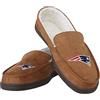 FOCO NFL - Pantofole mocassini da uomo con logo della squadra di calcio, colore beige, taglia S (7-8)