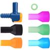 Drawup Set di bocchini in silicone, 5 colori, per serbatoio dell'acqua | Design a prova di perdite, interruttore on-off, si adatta alla maggior parte delle marche, escursionismo, campeggio, corsa