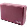 molti Blocco yoga in sughero naturale e schiuma, 23 x 15 x 7,5 cm, blocchi per asana, stretching, meditazione, pilates, fitness spagat