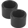 aqxreight 2 Pezzi di Inserti per Tubo Portacanna da Pesca, Tappo di Gomma per Portacanna da Pesca da 2 Pollici - Accessori da Pesca Resistenti e Versatili (BLACK)