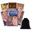 US GAMES Erenberg Mazzo Di Carte Dei Tarocchi Con Guida US Games Systems E Borsa