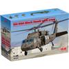 ICM UH-60A Black Hawk Con Equipaggio 1:48 Modellbausatz 317 Parti