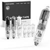 Four Candies Nastro di correzione bianco retrattile ricaricabile, 3 pezzi, bianco con 4 ricariche extra, mini applicatore estetico a forma di penna facile da usare, per scuola e ufficio