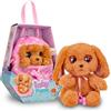 Baby Paws Cocker, Peluche Interattivo con Suoni, Apre e Chiude gli Occhi ed Include Borsetta, Copertina, Giocattolo Bambine e Bambini +3 Anni