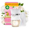 Airwick Air Wick Diffusore Elettrico di Oli Essenziali, 1 Diffusore completo gadget, 1 Ricarica per Diffusore Elettrico alla Fragranza Peonia Bianca e Gelsomino