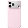 Qasyfanc Cover per iPhone 18 Pro Max, Silicone Liquido, Rosa Chiaro | Interno in Microfibra Morbida, Custodia Protezione Antiurto, Antigraffio, Silicone Liquido Premium