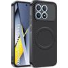 CAUHENYEE Cover per Xiaomi POCO F8 Pro con Magnete Integrato, Antiscivolo, Resistente a Urti e Graffi - Custodia Magnetica per Xiaomi POCO F8 Pro - Nero