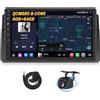 Eonon 9 pollici Android 13 4G GPS per BMW E46 1998-2006 E46X6S2 | autoradio schermo wireless da 6GB + 64GB LTE, CarPlay, Android Auto, Sat Nav, telecamera posteriore Wi-Fi / Bluetooth / USB