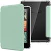 MoKo Custodia per Kindle Paperwhite 12a Gen & Colorsoft 2024, Verde Agave | Cover Leggera con per eBook Reader in TPU Morbido Auto Sveglia/Sonno
