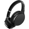 Srhythm NC25 Cuffie Stereo con Cancellazione Attiva del Rumore, Bluetooth 5.3, Auricolari ANC Over-ear con Hi-Fi, Microfono, Autonomia di 50 Ore, Assistente Vocale, ModalitàGioco a Bassa Latenza