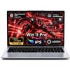 MITUNTUN PC Portatile Gaming 15,6" R7 6800H, 32GB RAM, 1TB SSD,Win 11 Pro | 8 core/16 thread fino a 4,7 GHz per multitasking, creazione di contenuti, streaming, gaming leggero e produttività.