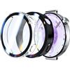 Rojeuinn Cover Cases per Huawei Watch GT 6 41mm Custodia protettiva con protezione per lo schermo, 360° Antigraffio Antipolvere Ultra Sottile Custodia protettiva in PC-Trasparente+ Nero