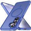 iVoler Cover Magnetica per Samsung Galaxy S26 5G, [Compatibile con MagSafe] [Protezione Antiurto di Grado Militare] Custodia Anti-graffi Traslucida Opaca Posteriore Sottile Case, Blu oceano