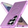 iVoler Cover Magnetica per Samsung Galaxy S26 Ultra 5G, [Compatibile con MagSafe] [Protezione Antiurto di Grado Militare] Custodia Anti-graffi Traslucida Opaca Posteriore Sottile Case, Rosa