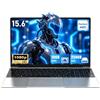 MITUNTUN Computer portatile da 15,6", 4425Y, 16GB RAM, 256GB SSD, FHD | Cerniera a 180°, WiFi 5 Dual Band e BT 4.2 per studiare, guardare video, effettuare videochiamate e usarlo comodamente a casa