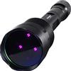 DARKBEAM UV Torcia 365nm Ultravioletta Luce Nera, Lampada di Wood Portatile | 36W Potente Blacklight Ricaricabile USB per Rilevare di urina animale domestico, Perdite, Minerale, Vetro di Uranio, Resina