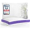 DWR Cuscino 50x75 cm (Set di 1), Riempimento in Memory Foam, Cuscino Regolabile in Altezza con Cerniera, Cuscino Ergonomico e Traspirante per Cervicale, Federa Rimovibile e Lavabile