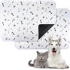 Zocipro 2 Pezzi Tappetini Lavabili per Cani 45x60cm - Assorbenti Riutilizzabili per Addestramento con Fondo Antiscivolo - Ideali per Cani, Gatti e Altri Animali Domestici