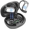 MAIJOFO AI Cuffie Traduzione Simultanea Bluetooth 6.1-198 Lingue(Carbon Black) | 80 Ore 4 in1 Auricolari Traduttore Vocale Istantaneo Multilingue per Viaggio/Affari/Studio