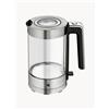 WMF Bollitore in vetro Lono, 1,7 L - Argento, Nero