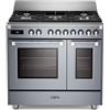 DeLonghi Cucina a gas DeLonghi BS 965T 90 cm 5 fuochi 2 forni elettrici - Grigio