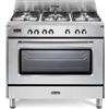 DeLonghi Cucina a gas DeLonghi BS 965 MXX 90 cm inox 5 fuochi forno elettrico