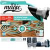 Idroeasy, Tubo Acqua Giardino Estensibile da 30 Metri - 1/2 Made in Italy | Tubo Estensibile da giardino 3x, Canna Irrigazione Anti-Nodo, Anti-Torsione, Doccetta 6 Funzioni, 2 Raccordi Rapidi, Atossico