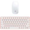 Apple Magic Mouse + Magic Keyboard con Touch ID Rosa con batteria integrata (Ricondizionato) Internazionale · Ottimo