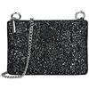 GM LIKKIE Pochette a tracolla da donna, borsa da sera glitterata, borsetta da sposa con paillettes per feste