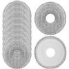 Kaiyaner 10 Panni per Dreame L10s Ultra Gen 3 2/L10s Pro Ultra Heat/L10 Prime/L10/L20/X40/X50/L40/AE/L50/L50S/L40S Pro Ultra/Complete,Xiaomi X10+/X20+,Mova E30/E40/P50/V50/Z60 Ultra Robot Aspirapolvere