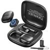 VENTION Mini Microfono Wireless per iPhone 17/16/15 Pro Max, [Plug and Play] USB-C Bluetooth Lavalier Microfono per Android,Dotato di custodia di ricarica da 24 ore per Registrazioni Video,Vlogging
