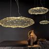 HomeLover Hayden lampada a sospensione Art Decor Hollow cloud light per camera da letto scala lampada di Design danese Loft Firefly kids B