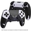 TALONGAMES Nastro adesivo per controller per Playstation 5 DualSense Edge, antiscivolo, pulsanti, kit pelle strutturata per impugnatura PS5 Edge