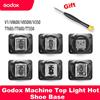 Godox V850iii V860iii Tt685ii TT350 TT600 V350 Hot Shoe Base Slr Set fotocamera Top Flash Lampada Accessori Torcia Base Fotocamera