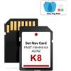 NAVINESA Per Ford Sync2 Multimedia Navigazione Focus Mondeo Auto K8 Mappe GPS AU NZ mappa 2022 Sat Nav Scheda SD 8GB Accessori FM5T-19H449-KA