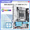 MACHINIST NUOVA Scheda Madre U9 MACHINIST X99 C612 LGA 2011-3 per CPU Xeon E5 2680 V4, Supporto RAM DDR4 Quad-Channel, TPM2.0, M.2 NVMe