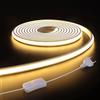 MALITAI Striscia di luce al neon a LED in silicone ignifugo 220V Spina UE In Nastro LED COB autoadesivo anche bagliore per la cucina della stanza Giardino esterno