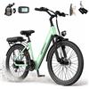 Mairide Bicicletta Elettrica Urbana Mairide Su7 24" - Autonomia 60Km, Motore 250W, Batteria 36V 13Ah, NFC - Ammortizzatore Anteriore - Comfort e Affidabilità Quotidiana