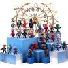 BLOKEES Avengers Hulk Thor Spider Man Venom Captain America: Action Figure da Collezione, Giocattoli in Capsula, Regalo di Natale