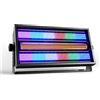 HYULIGHTS 2 Pezzi 400W LED RGBW e Bianco Freddo/Bianco Caldo 5in1 120 Zone Effetto Strobo Luce da Palco per Feste DJ Discoteca Club Bar Indoor