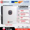 ECGSOLAX Batteria al litio LiFePO4 ECGSOLAX, 5,12 kWh, 48V, 100 Ah + Inverter Off-Grid da 12 kW, 48V per alimentazione di emergenza a casa e durante le crisi.